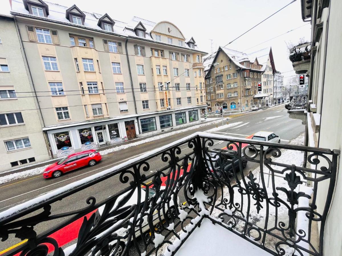 Beautiful, Bright, Large Apartment With Balcony Smarttv Санкт-Галлен Екстер'єр фото